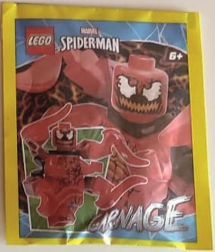 LEGO Superheroes: Carnage Minifigure with Appendages - Picture 2 of 4
