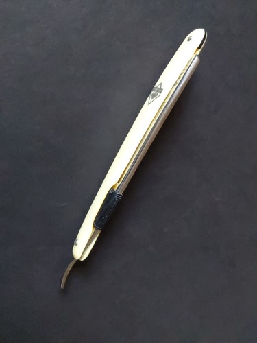 Puma Solingen Nr. 1938 4/8 Derb Extra Straight Razor Made in Germany - Bild 12 von 13