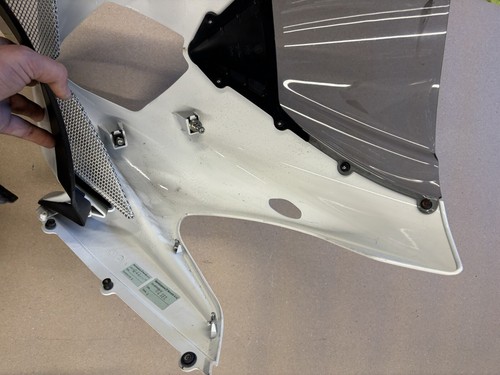 2013 MV Agusta F3 675 ERA Front Nose Fairing Cover & Windscreen OEM Stock #0115 - Picture 11 of 14