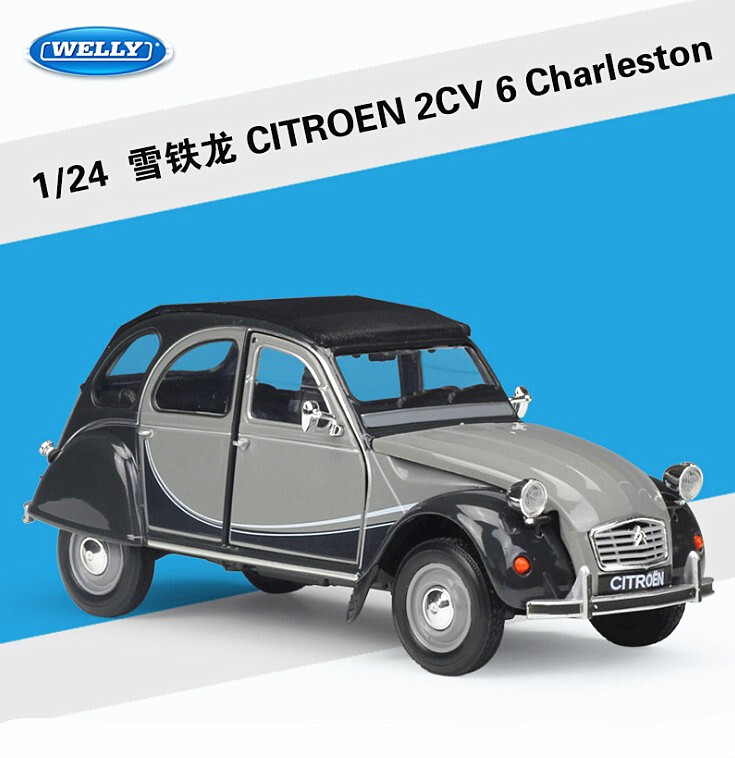 Welly 1:24 Citroen 2CV6 Charleston Model Diecast Car