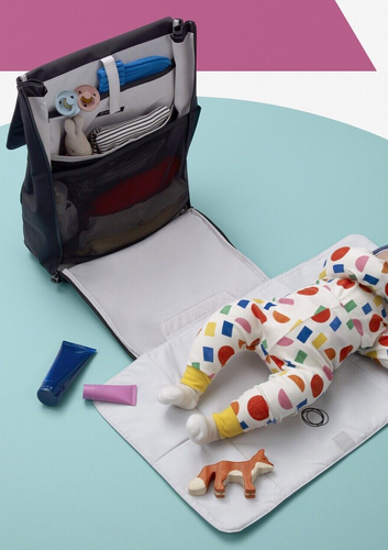 Zaino Bugaboo DESERT TAUPE passeggino bambino borsa fasciatoio pannolino + accessori BN - Foto 5 di 5
