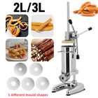 2L/3L Manual Churros Maker With 5 Churros Nozzle Churros Machine Home Commercial