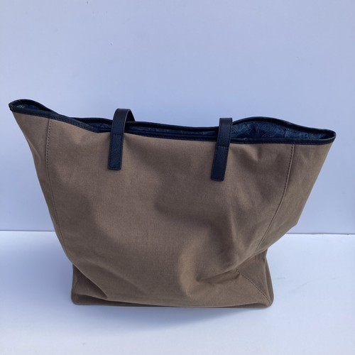 Sacoche pour ordinateur portable/courrier Simon Carter London en toile kaki + cuir avec doublure neuf - Photo 7/21