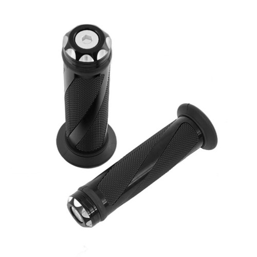 2x Motorcycle 7/ 8" Hand Grips Handle Bar Rubber Gel For YAMAHA MX ATV Dirt BIKE - Picture 15 of 24