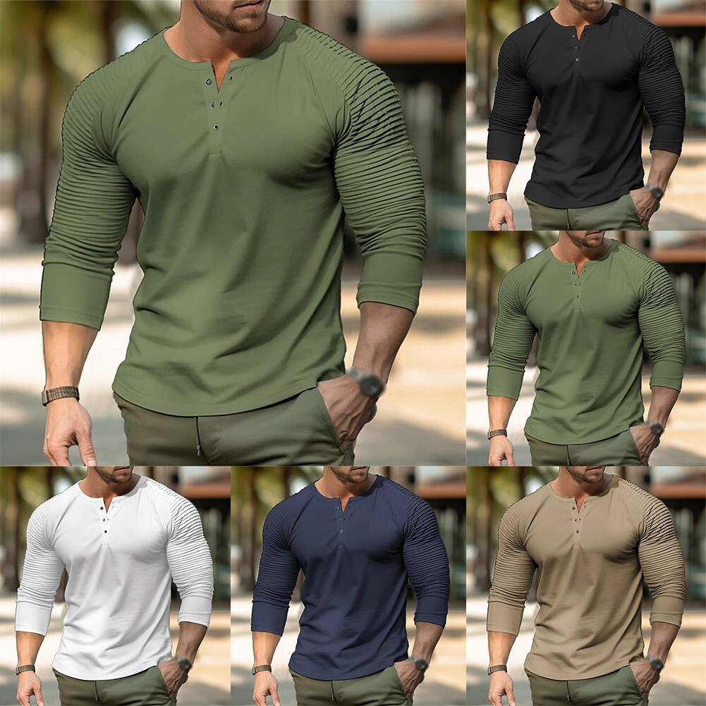 Men s Shirt Fall Men Shirt Outdoor Solid Sport Spring Stretch Tees Top
