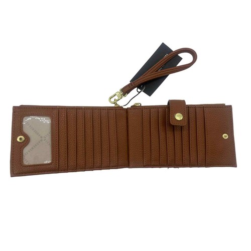 NWT Steve Madden Cognac Foldout Wallet book - Picture 2 of 8