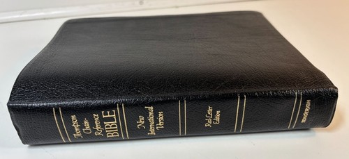Thompson Chain-Reference Bible Kirkbride 1983 NIV Red Letter Edition Leather