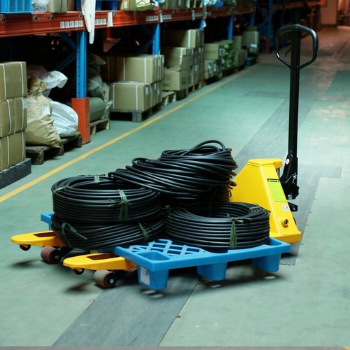 Manual Pallet Jack 2 PCS 6600lb Hand Pallet Truck W/ Hydraulic Pump 48x27" Fork - Picture 4 of 7