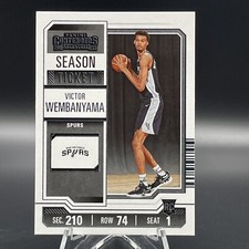 2024 Panini Contenders Victor Wembanyama Rookie Ticket RC #11 Spurs