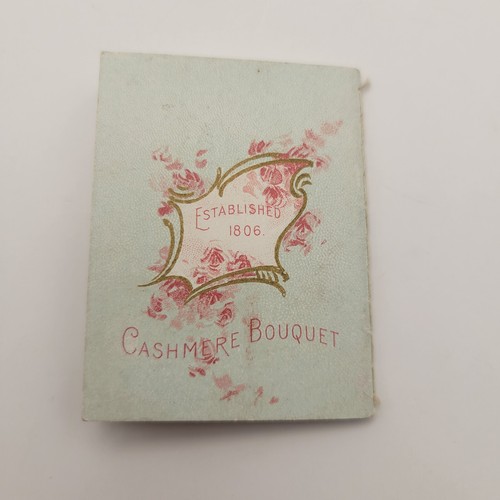 1897 Colgate & Co Mini Pocket Calendar Illustrated Cashmere Bouquet Soap - Picture 5 of 5