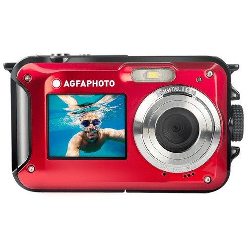 AGFA PHOTO REALISHOT WP-8000 Underwater Digital Camera in RED (UK Stock) BNIB - Picture 3 of 20