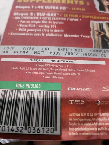 Election (1999) (4K Ultra HD + Blu-Ray) - Bild 2 von 2