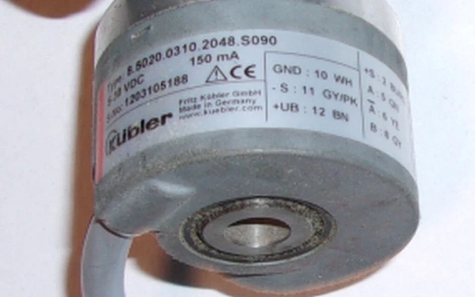 Kubler Turck T8.5020.0310.2048 Encoder & Ten Pin Connector Cord - Image 2 of 4