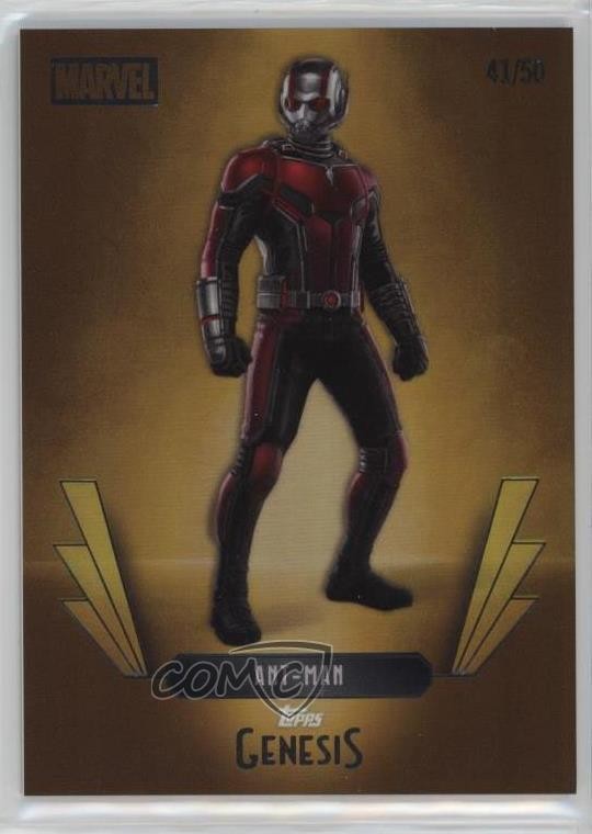 2025 Topps Disney Genesis Gold Foil /50 Ant-Man #92 3m4