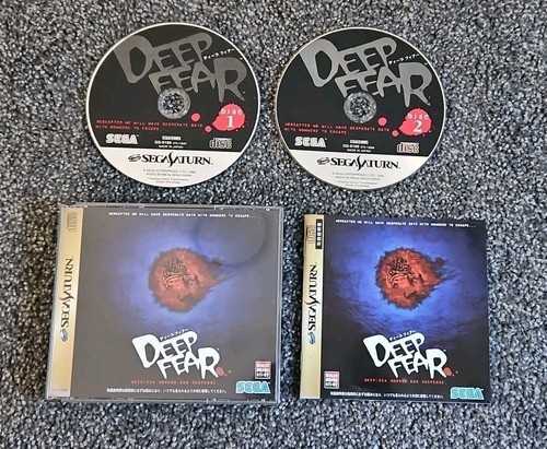 DEEP FEAR SEGA SATURN SS GS-9189 1998 NTSC-J Japanese