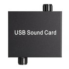 USB-Soundkarte für Laptop, Kopfhörer, Mikrofon, Soundkarte, Externe USB-Sou6604