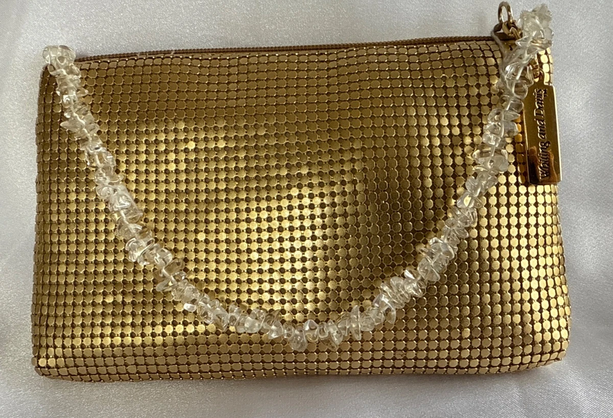 25+ Whiting & Davis Mesh Blue Vintage Bags, Handbags & Cases for