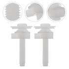 4 Pcs Wc Sitz Befestigungsschraubemn Scharnierschrauben Für Toilettensitze
