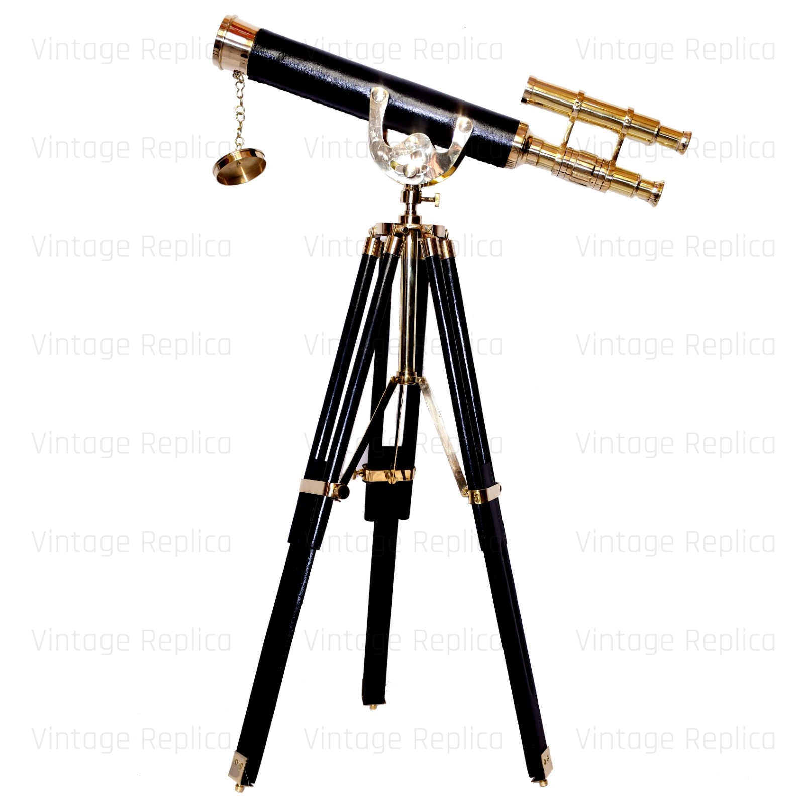 Antique Brass – Maritime Navigation Telescope, Pirate Style Home or Office