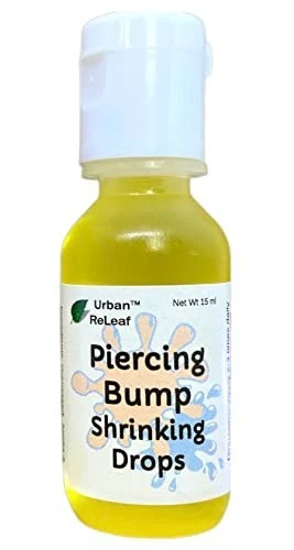 Piercing Bump Shrinking Drops, 100% Natural Essential Oil Aftercare Liquid - product listing photo