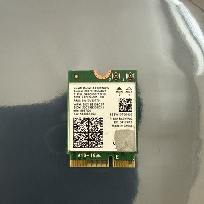 Lenovo ThinkBook 15 G2 ITL original Intel AX201 NGW Wireless Netzwerkkarte