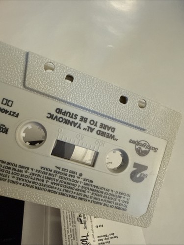 Weird Al Yankovic Dare To Be Stupid Cassette Tape Vintage 1985 CBS Records - Imagen 7 de 11