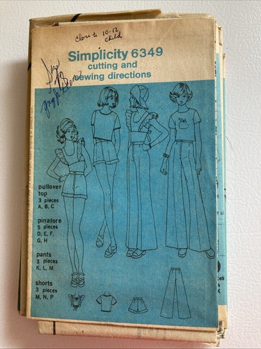 Vintage Lot 20 Simplicity Patterns 1970's Factory Folded No Outer Envelopes - Picture 14 of 21