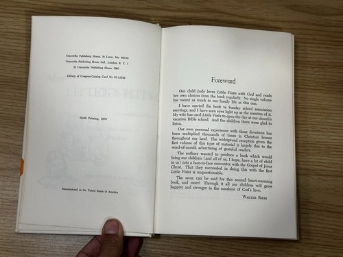 More Little Visits with God by Allan H Jahsmann & Martin Simon (1961, Hardcover) - Imagen 4 de 6