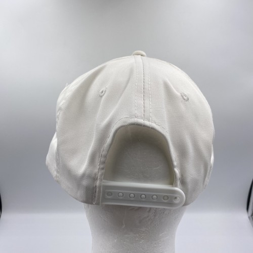 Vintage Ducks Unlimited Hat Cap Snap Back White Embroidered Duck Mens Korea 80s - Picture 3 of 9
