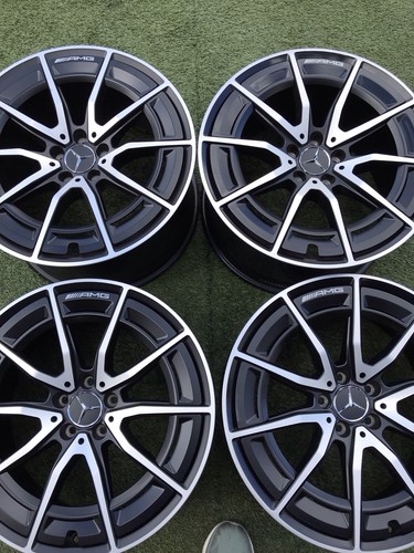 20 MERCEDES SL 63 SL55 SL43 RIMS OEM FACTORY SET 4 GENUINE 2324012300 - Bild 4 von 23