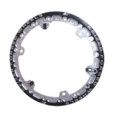 Beadlock Ring Forged Blk 15in w/3 Threaded Tabs KEIZER WHEELS  W15FBLTB