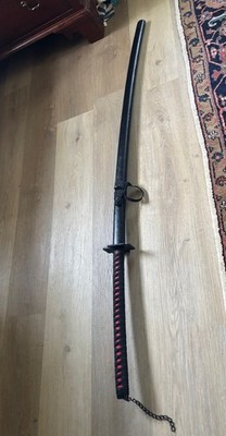 Two handed carbon steel  katana