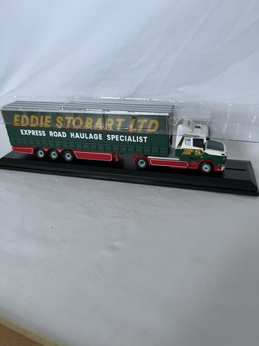 1:76 Stobart Scania T114L Series Curtainside H777 Kerry Jane New & Certificate - Picture 4 of 8