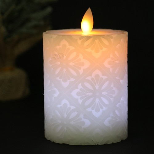 Elektronisches Kerzenlicht Geführtes Teelicht Kerzenlampe Mit Flachem Mund - Bild 3 von 11