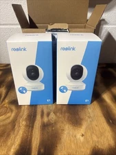 2x Reolink 3MP WiFi PTZ Security Camera 3X  Zoom Pan Tilt 2.4G 5G E1 (Set Of 2)