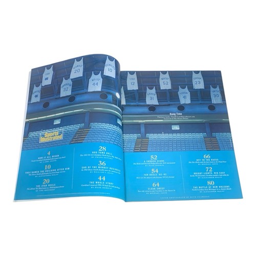 North Carolina Tar Heels UNC Basketball Magazine Book Lot Dean Smith SI Hoops - Bild 6 von 8