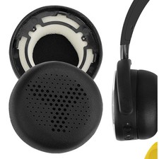 Geekria Protein Leather Ear Pads for AKG Y500, Y 500 Headphones Black 