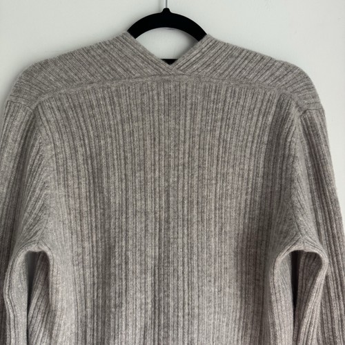 Suéter de cachemir para mujer TSE For Neiman Marcus talla mediana gris - Imagen 9 de 11