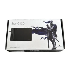 Star XP-Pen G430S Ultrathin Graphic Drawing Tablet 4" X 3" - New.