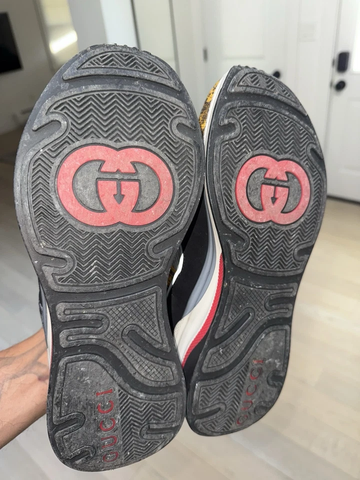 Gucci Ultrapace 'Tejus Amarillo Impreso' Talla 9 Foto 4 de 4