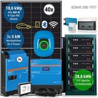 18,6kWp PV-Komplettanlage 3-Phasen 28kWh LFP 22kW Wallbox 4kW Notstrom pro Phase