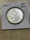 1896-P MORGAN SILVER DOLLAR ✪ BEAUTIFUL COIN ✪ BU GEM ✪ 90% SILVER COIN