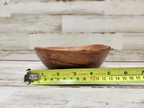 Vintage, Brown Hand Painted Ceramic Bird Bowl, Made in Italy, 8x6x2” - Picture 7 of 8