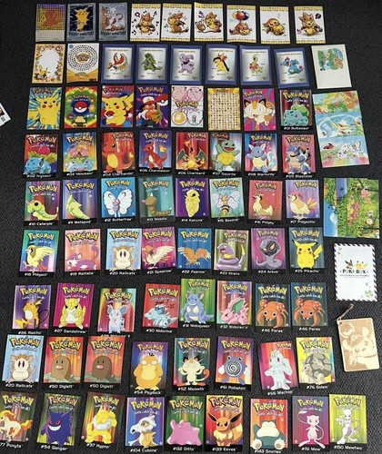 Pokémon Post Cards 1998 +