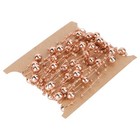 5 Meter / geschnittene künstliche Perlenketten aus Kunststoff Kettenborte für