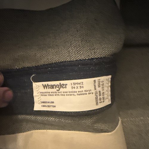 Vintage 90er Wrangler Cowboy Schnitt ProRodeo 13MWZ Deadstock Hergestellt in den USA Jeans Neu ohne Etikett 34x34 - Bild 13 von 18