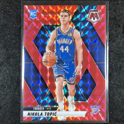 2024-25 Mosaic NIKOLA TOPIC Rookie Red Mosaic #242