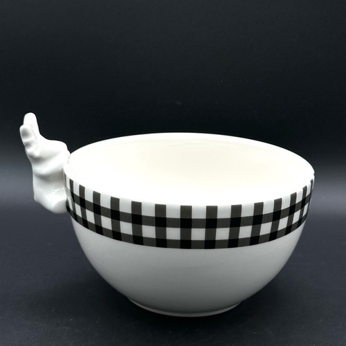 Holiday Cottage Collection Schüssel mit kleinem Elch Winter Wonder Lane 5,75 x 3,25 Zoll - Bild 3 von 11