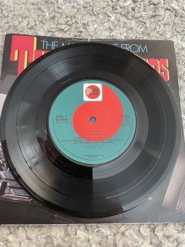 Barry Gray Orchestra - Thunderbirds 7” Black Vinyl Single PRT Records 1981 VG+ - Picture 4 of 4