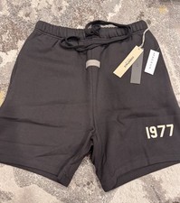 size S NEW Fear of God Essentials 1977 iron Shorts 100 Authentic Verified